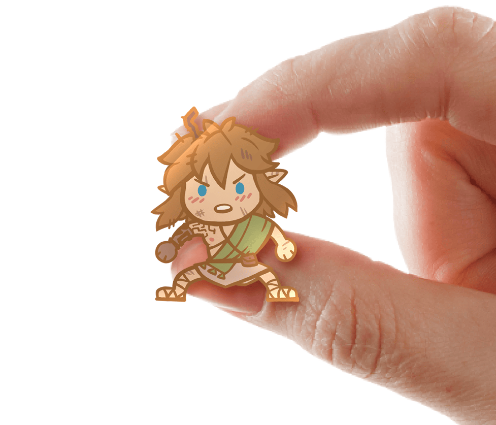 TotK Feral Link Pin Lukellios