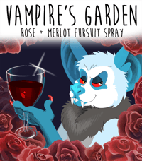 Image 2 of Vampire's Garden - 2 oz fursuit spray, rose + merlot scent