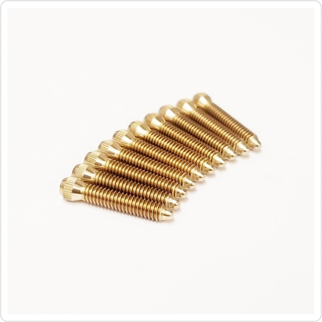 Brass Plated Mini Screws - 8mm, Hobby Lobby, 415653