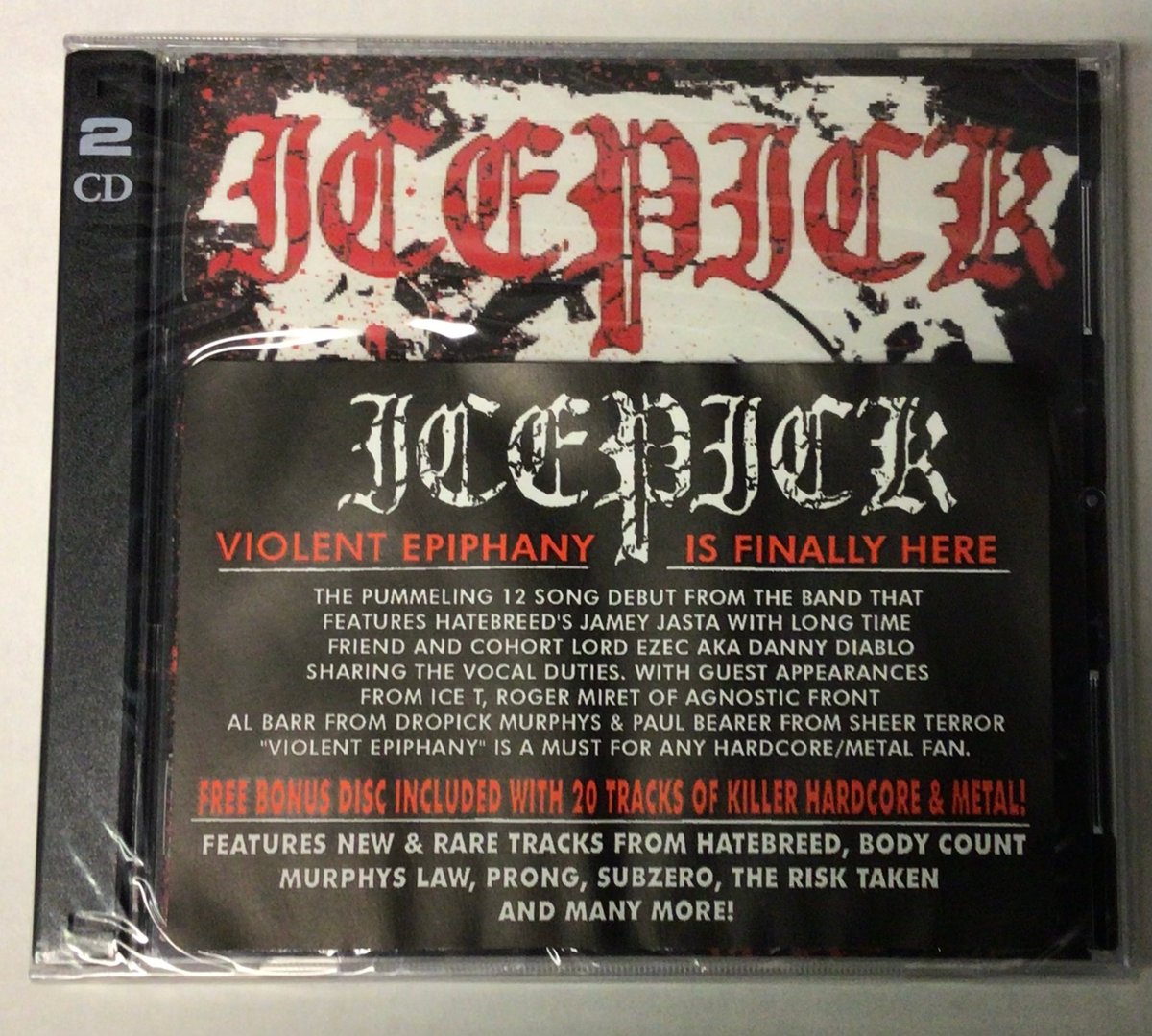 ICEPICK “Violent Epiphany” 2XCD | Generation Records