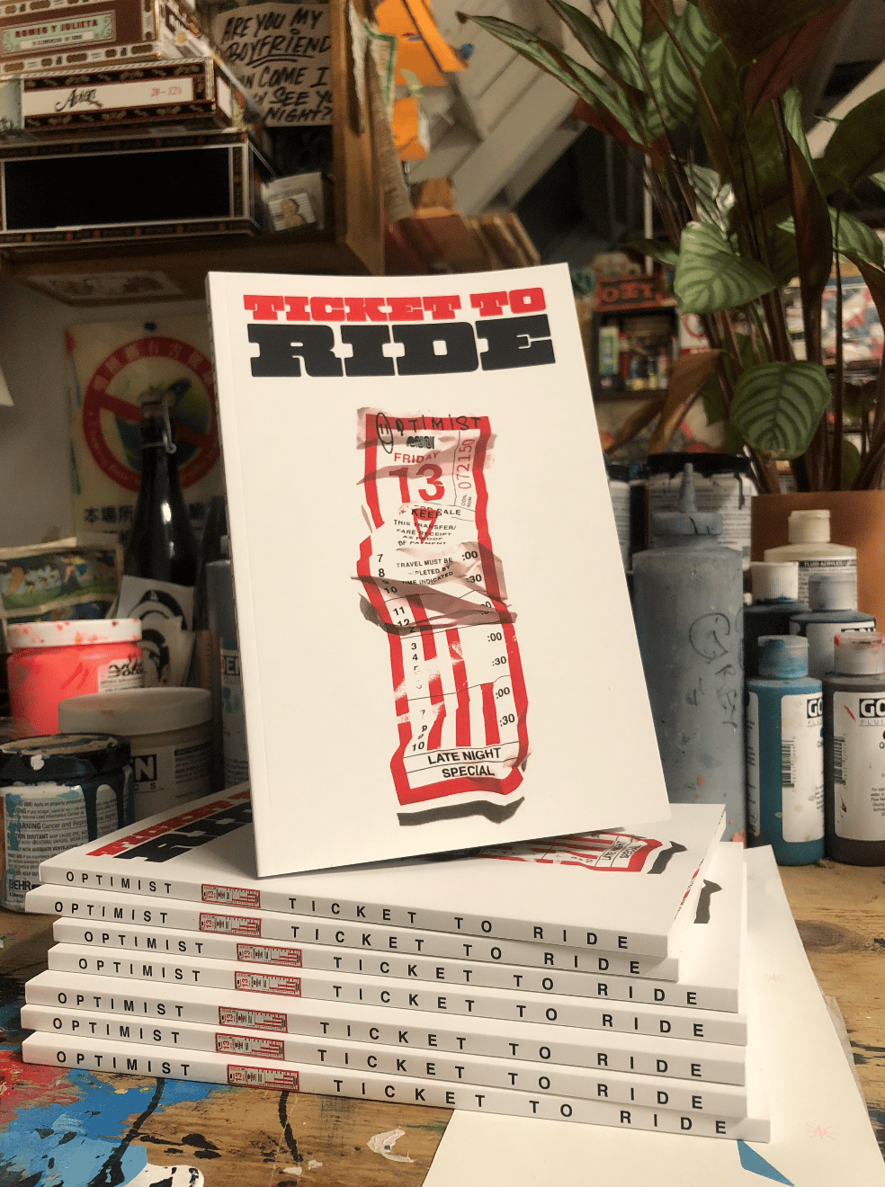 Image of TICKET TO RIDE ART CATALOG