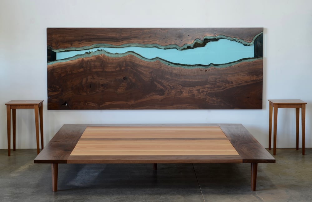 Image of river bed | claro walnut