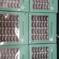 12 pair Mink eyelashes