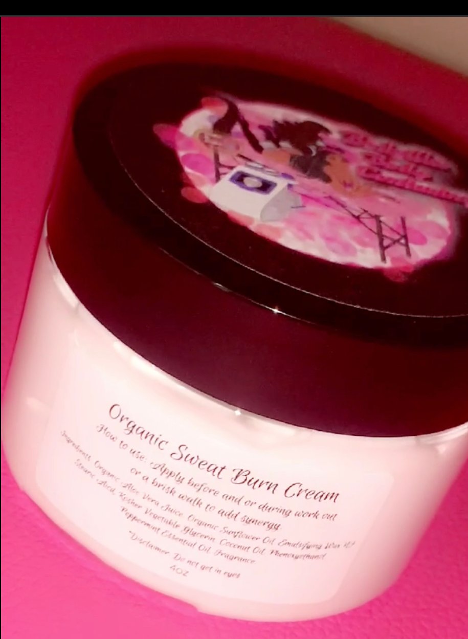 Image of Organic Coconut Sweat Burn Cream