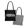 CLASSIC LOGO | Double Sided Print Checker Tote Bag