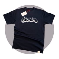 "Elohim" Black Heavy-Weight T-shirt