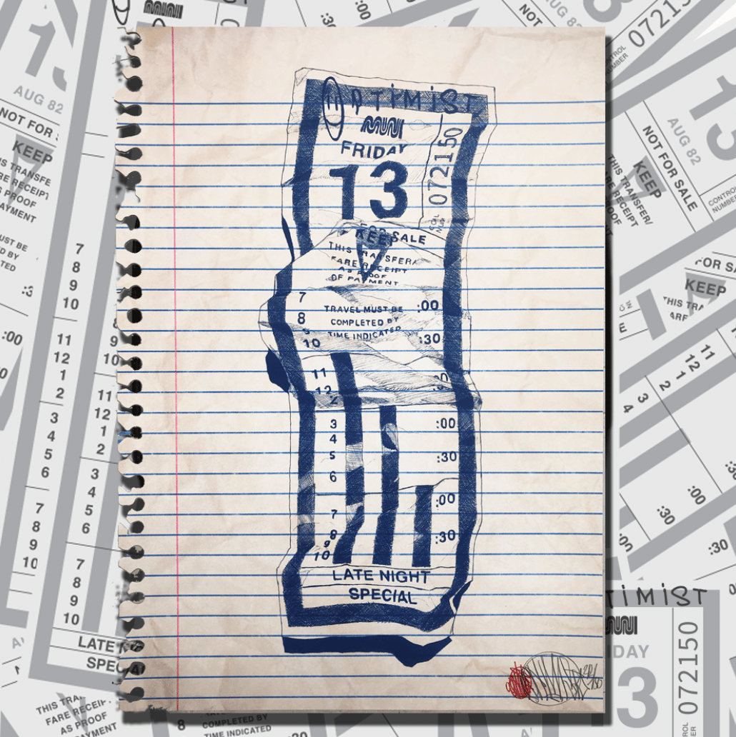 Image of NOTEBOOK SKETCH CUTOUT SILKSCREEN