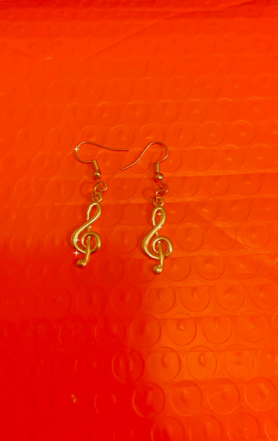 Image of Music note earrings