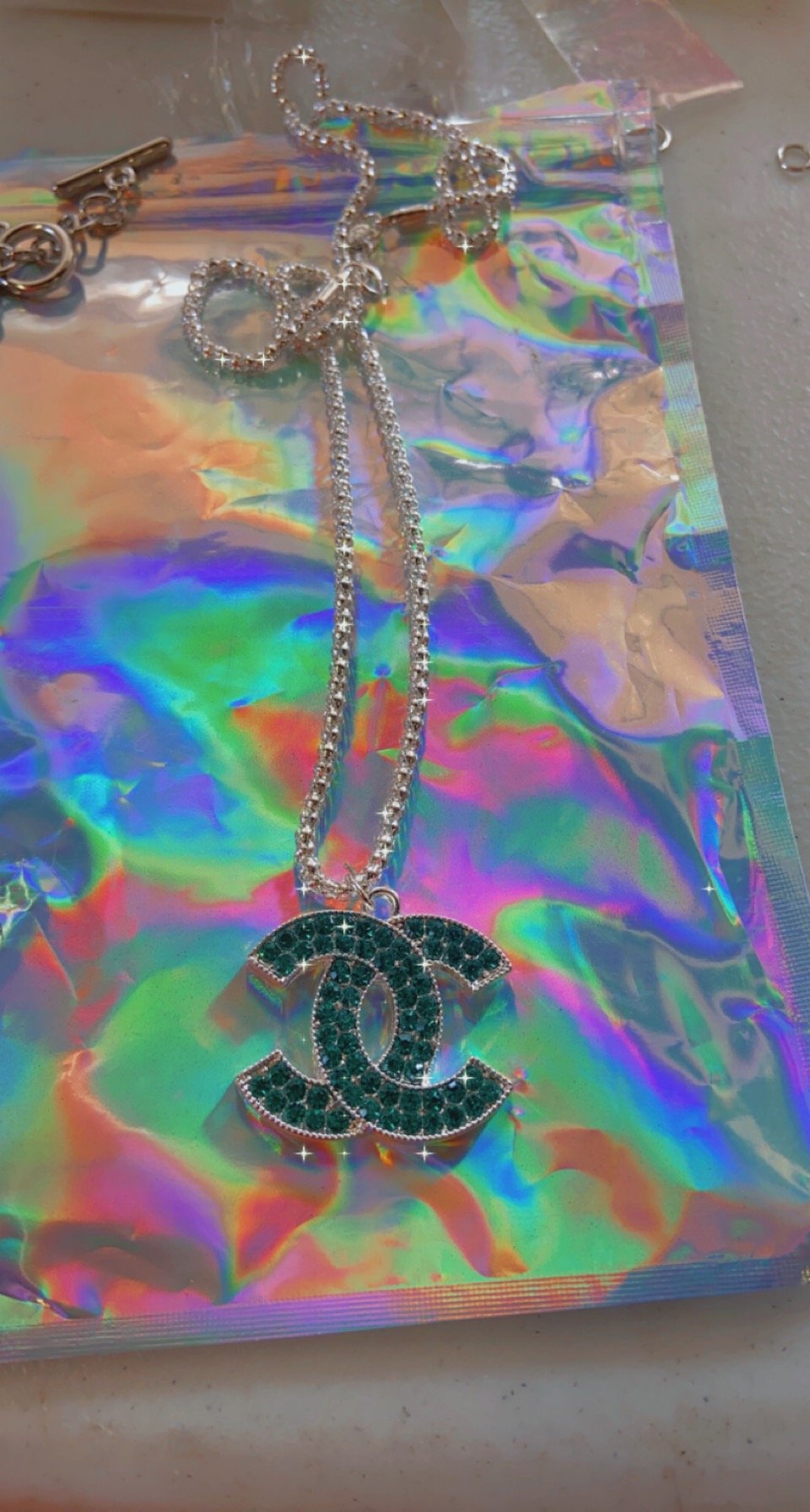 Image of Chanel inspired necklaces 