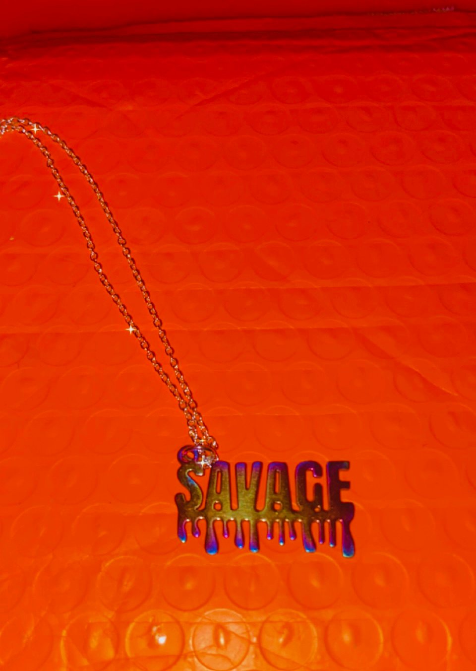 Image of Drippin Savage necklace