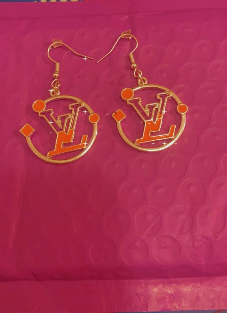 Image of Lv inspired earrings