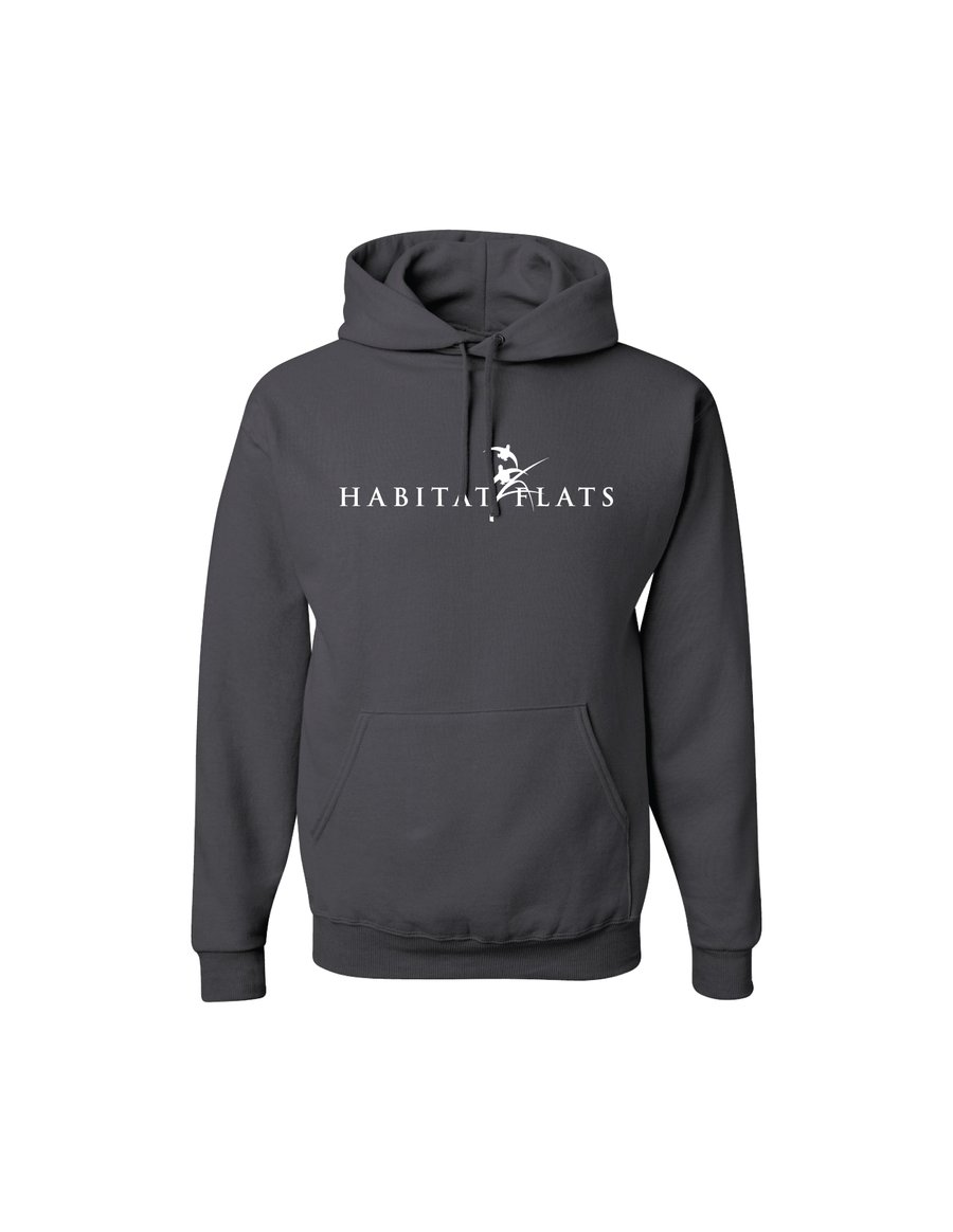 Image of Habitat Flats Charcoal Hoodie