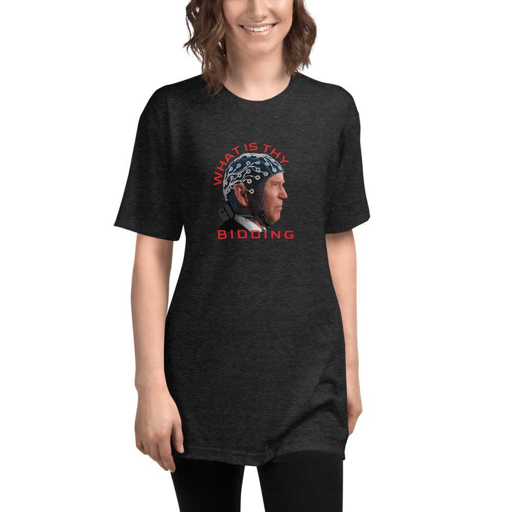 Darth Biden Unisex Tri-Blend Track Shirt