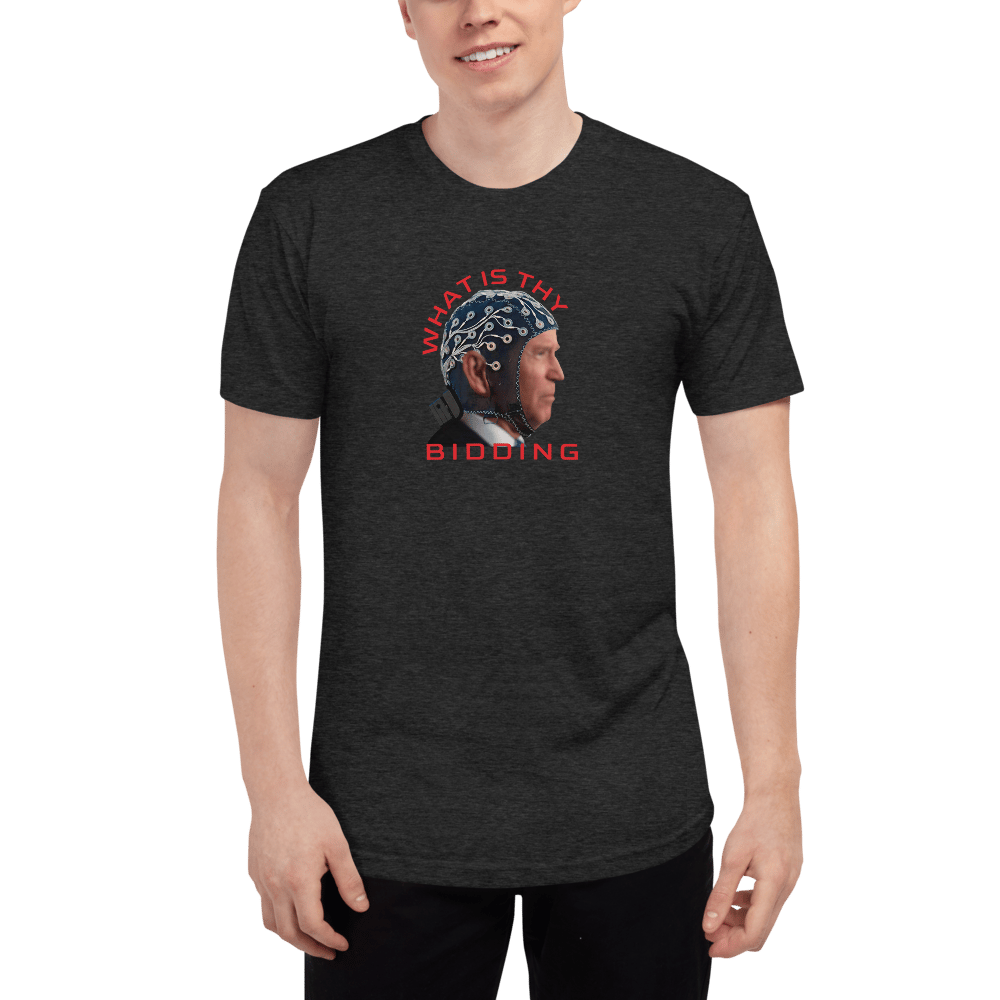 Darth Biden Unisex Tri-Blend Track Shirt