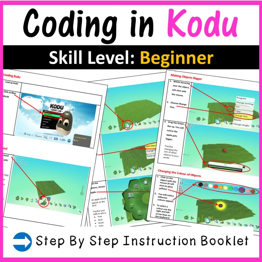 Image of 3D Game Design Coding in Kodu