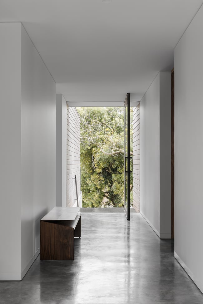 CLIPPED WING 1800MM BENCH IN AMERICAN WALNUT