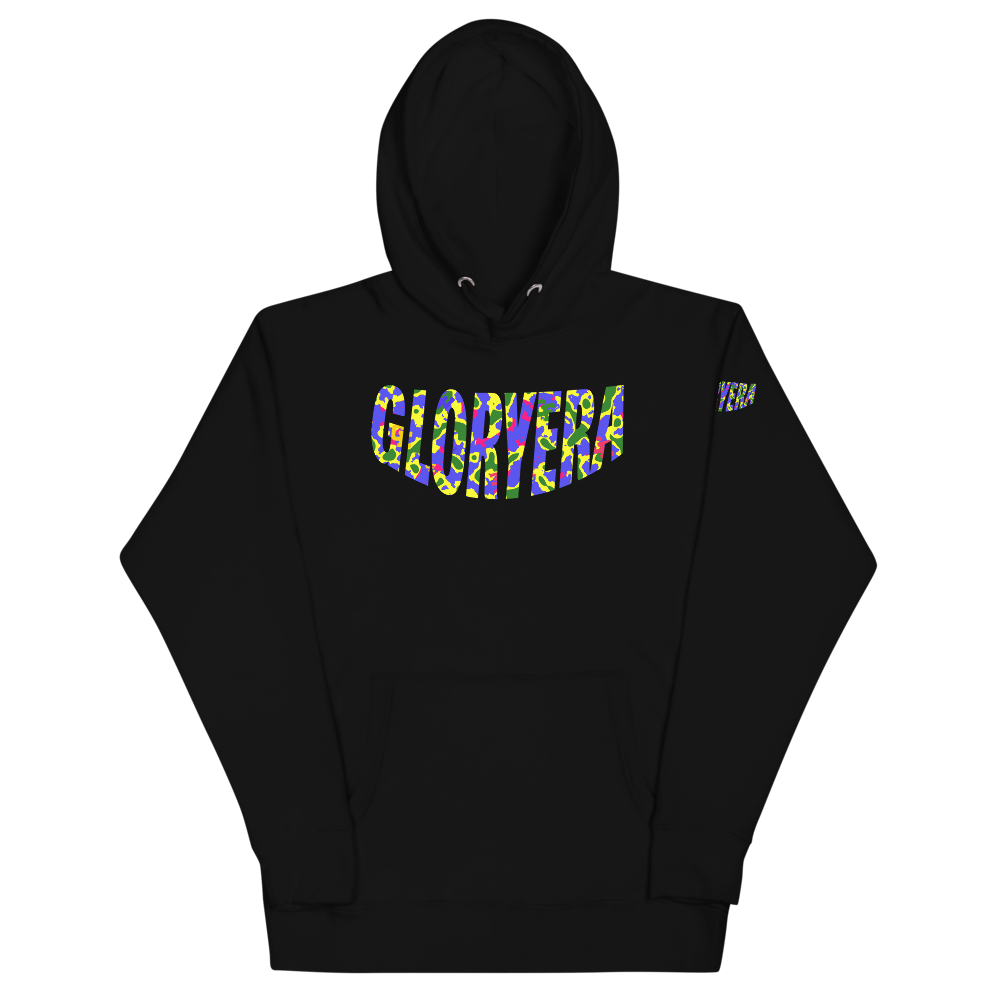 Image of GLORYERA® CREW HOODIE (BLACK/HOW MANY?)