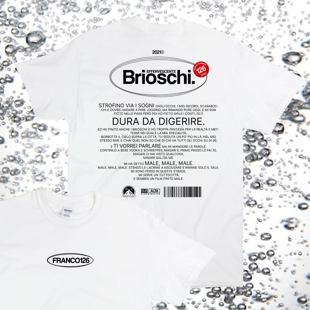 Image of Franco126: Brioschi T-shirt (bianca)