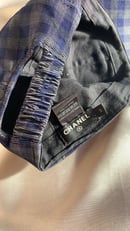 Image 3 of Chanel 2015 Gingham CC Baseball Cap 