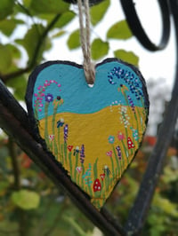 Image 1 of Floral sea view hearts