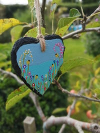 Image 2 of Floral sea view hearts