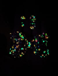 Image 2 of Jazzy Glow Glitter Studs 
