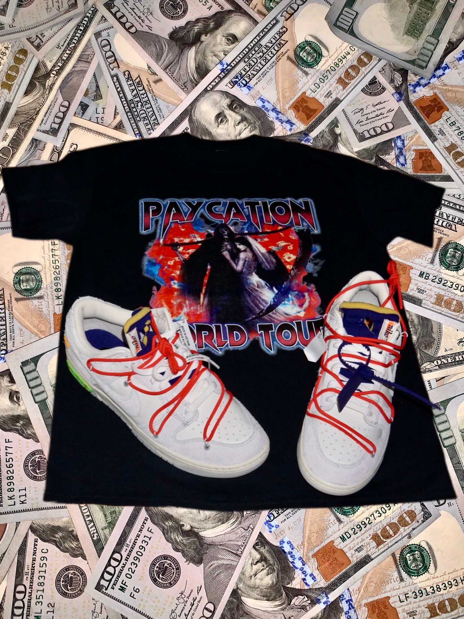 Image of PAYCATION DEATH CANT DO US PART TEE