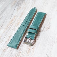 Image 2 of Classic Calf Strap - Missouri Azure