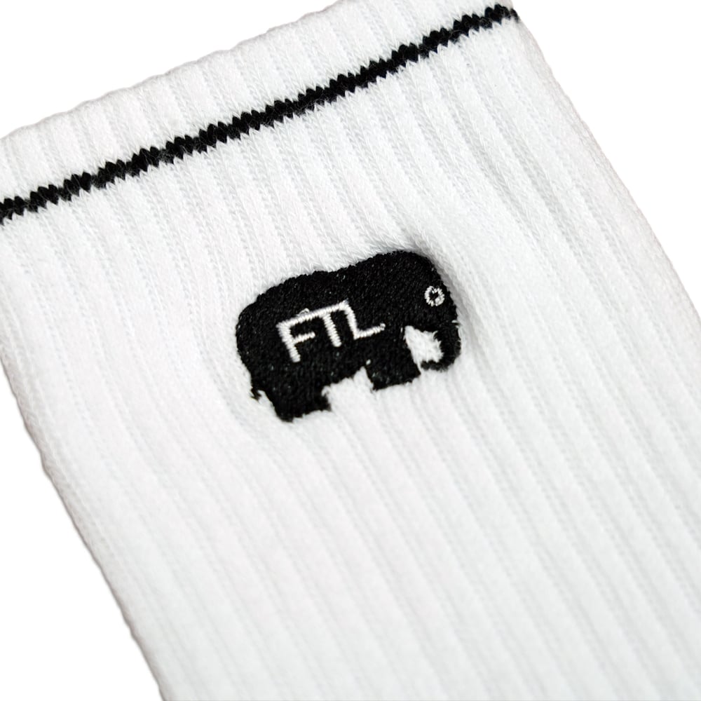Image of Elephant Socks (White)