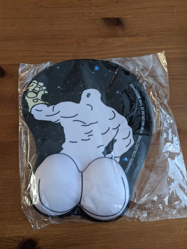 Medium is the Message Mousepad