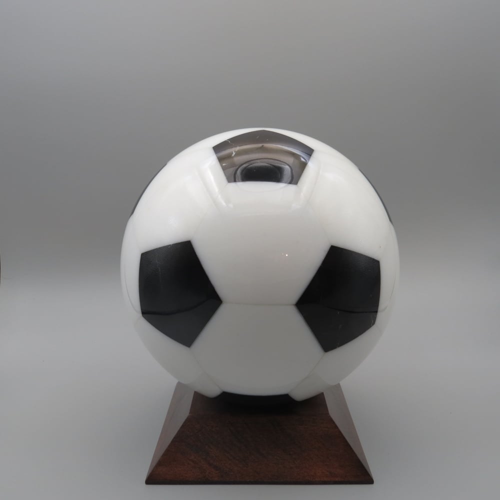 Image of Carrara Venato Marble Soccer Ball