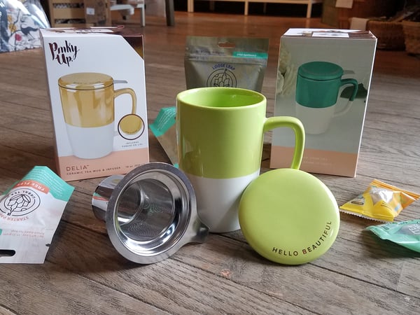 Image of Delia Ceramic Mug and Infuser