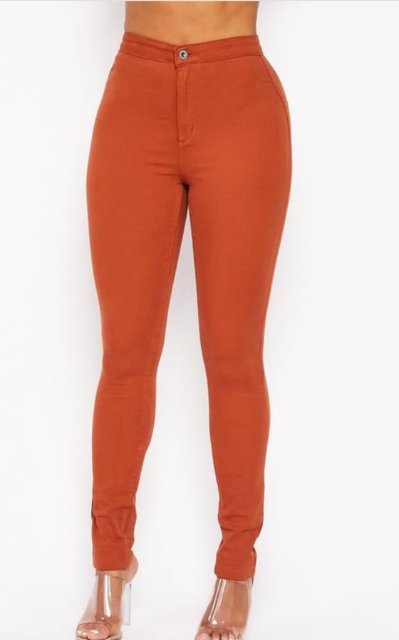 Image of Pretti Parlor COGNAC Jeans