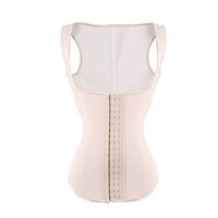 Nude Latex Vest Waist Trainer