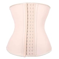 White Long Torso Waist Trainer