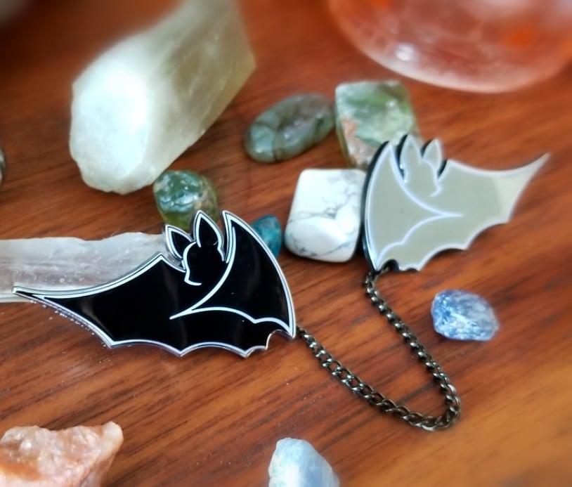 Bat Collar Pins