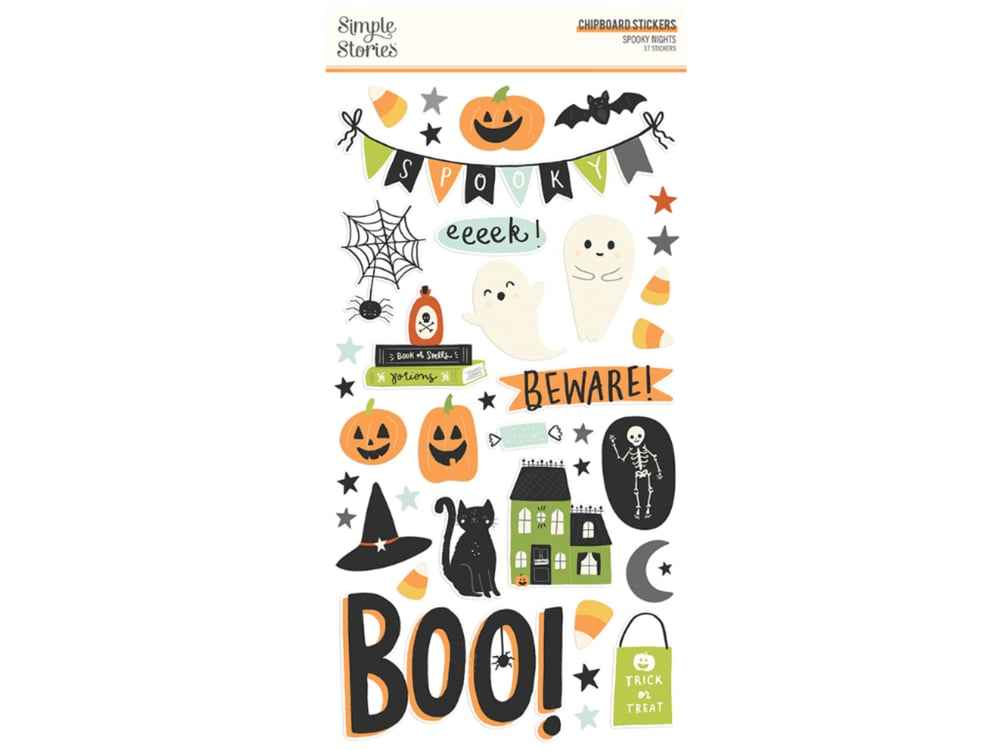 Image of Simple Stories | Spooky Nights Stickers