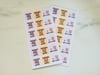 Squishy Bear Stickers