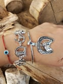 Silver Horse Bracelet 