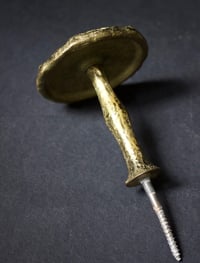 Image 4 of Large Brass Coat Hangers (Set of Four)