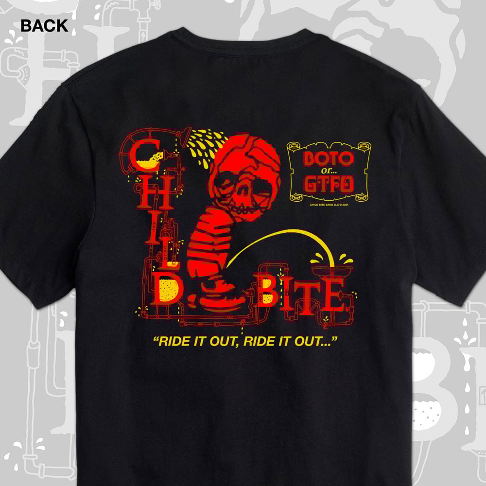 BOTO Rainbow - Black Tee