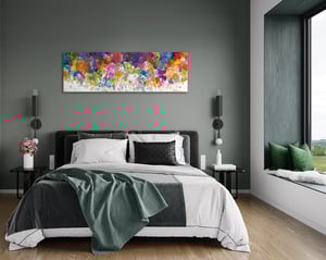Image of Ludere iris - 152x50cm
