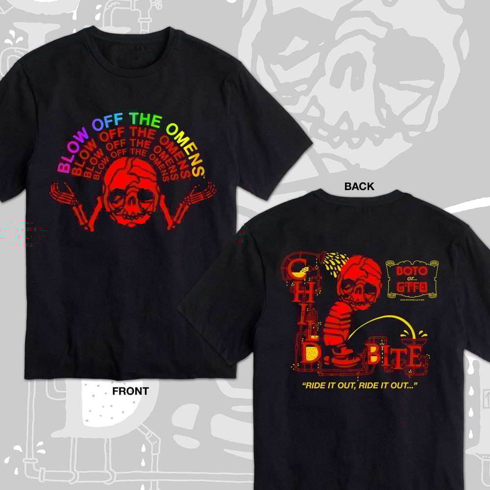 BOTO Rainbow - Black Tee