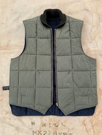 Image 3 of RRL DENIM PUFFER VEST (1)