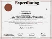lsat certificate for sale