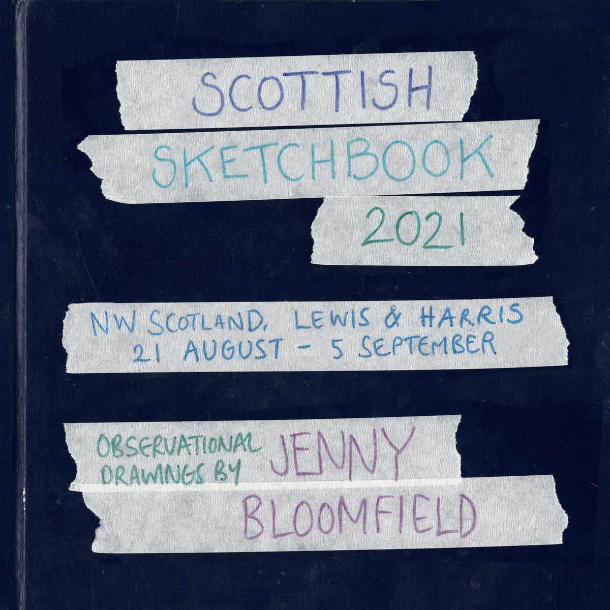 Image of 2021 Scottish Sketchbook - Sketchbook Zine