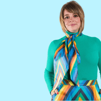 Image 3 of City Chevron'Verdant' Scarf