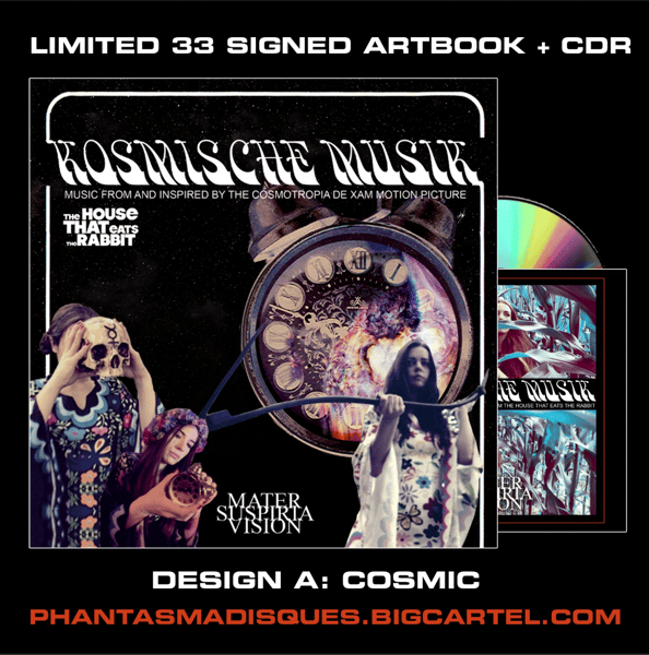 Image of LIMITED 33 Phantasma Disques Book 03 Mater Suspiria Vision - Kosmische Musik +CDR (Design A) Signed