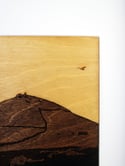 Shutlingsloe - Engraved wooden picture