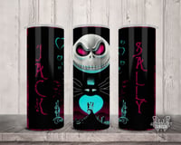 Jack Skellington- Neon 20oz Tall Tumbler 